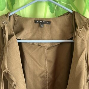 Staccato women’s lightweight long sleeve hooded blazer